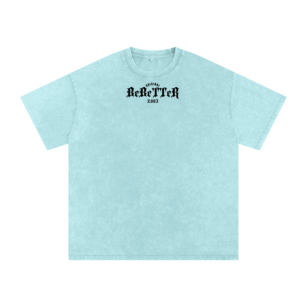 Acid Wash Oversize T-Shirt - 250 GSM