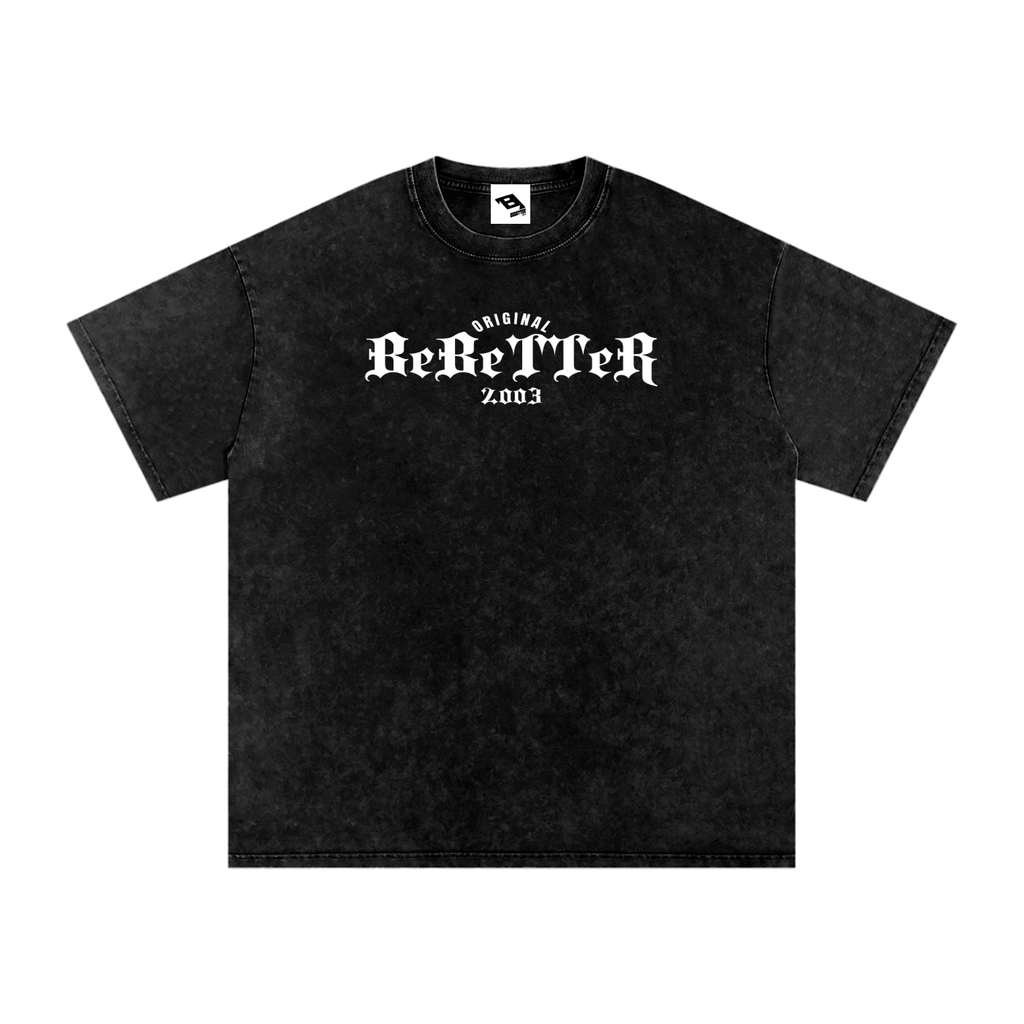 Acid Wash Oversize T-Shirt - 250 GSM