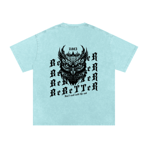 Acid Wash Oversize T-Shirt - 250 GSM