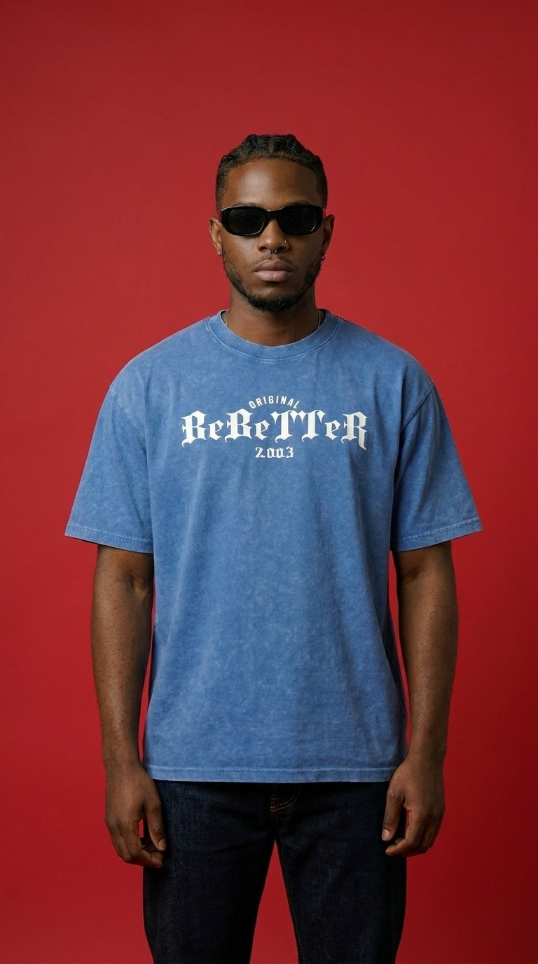 Acid Wash Oversize T-Shirt - 250 GSM