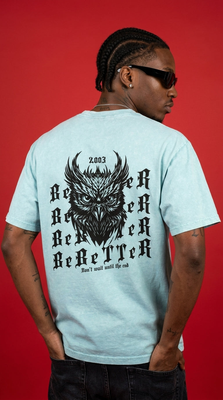Acid Wash Oversize T-Shirt - 250 GSM