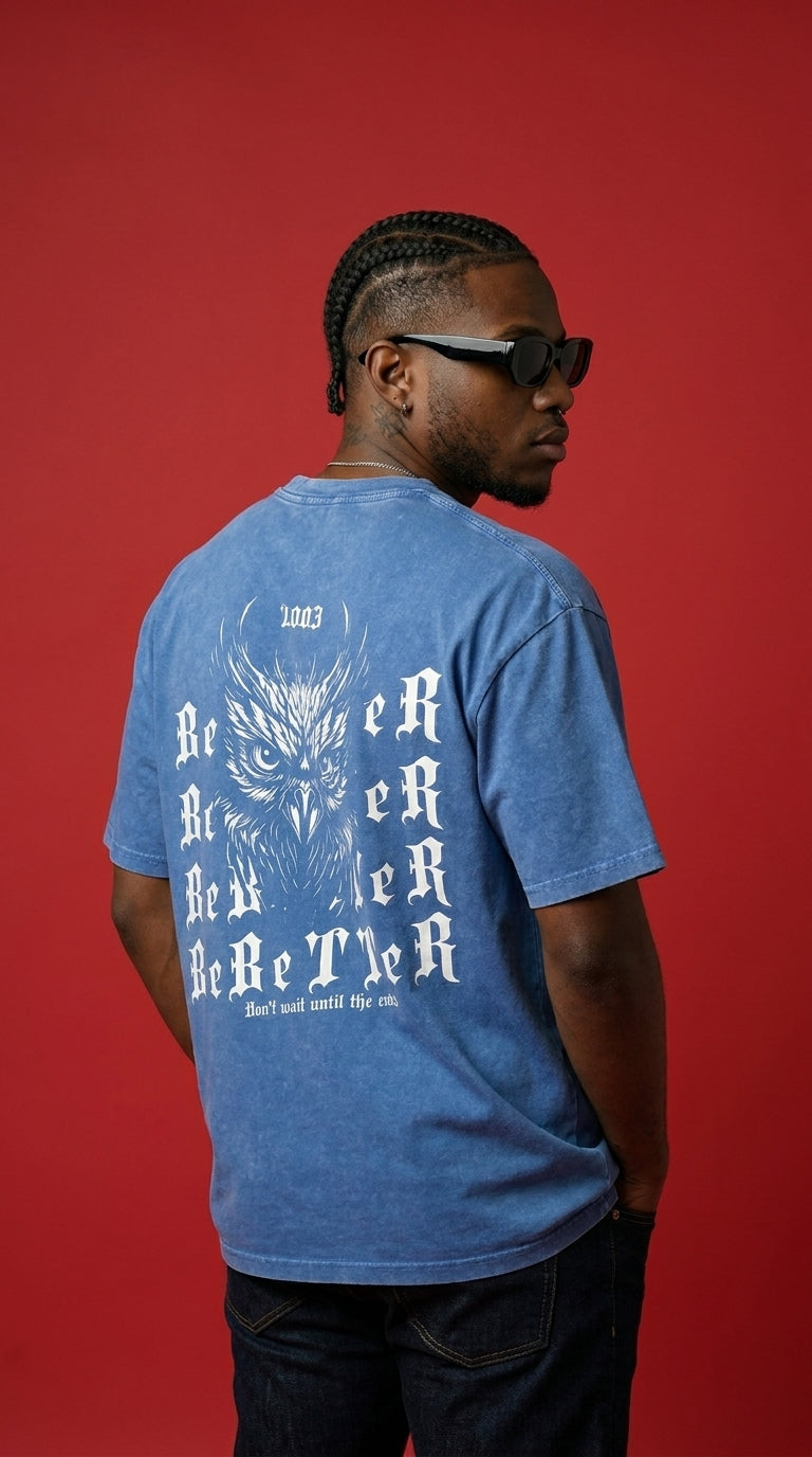 Acid Wash Oversize T-Shirt - 250 GSM