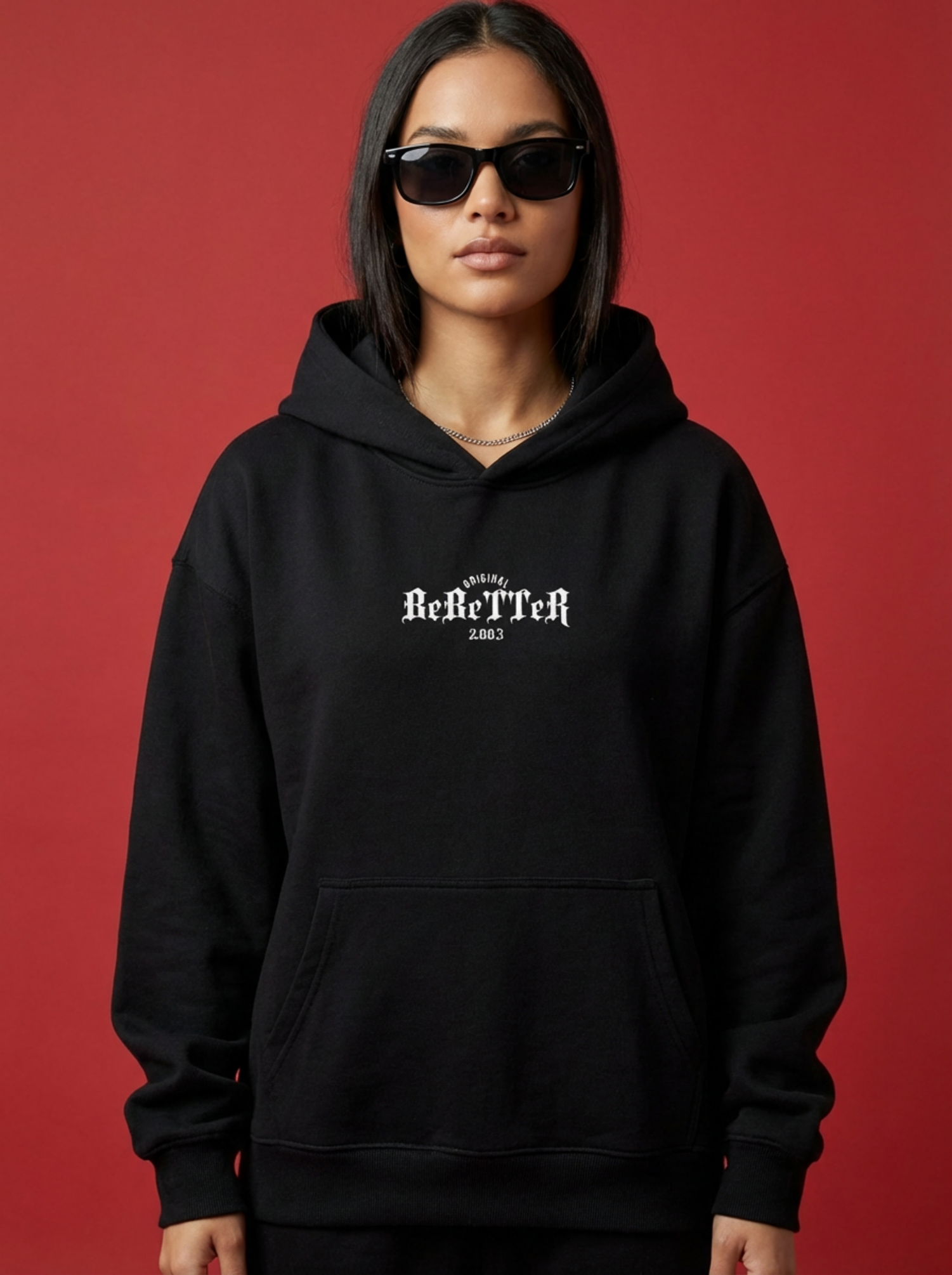 Essential Raglan Sleeve Fleece Hoodie