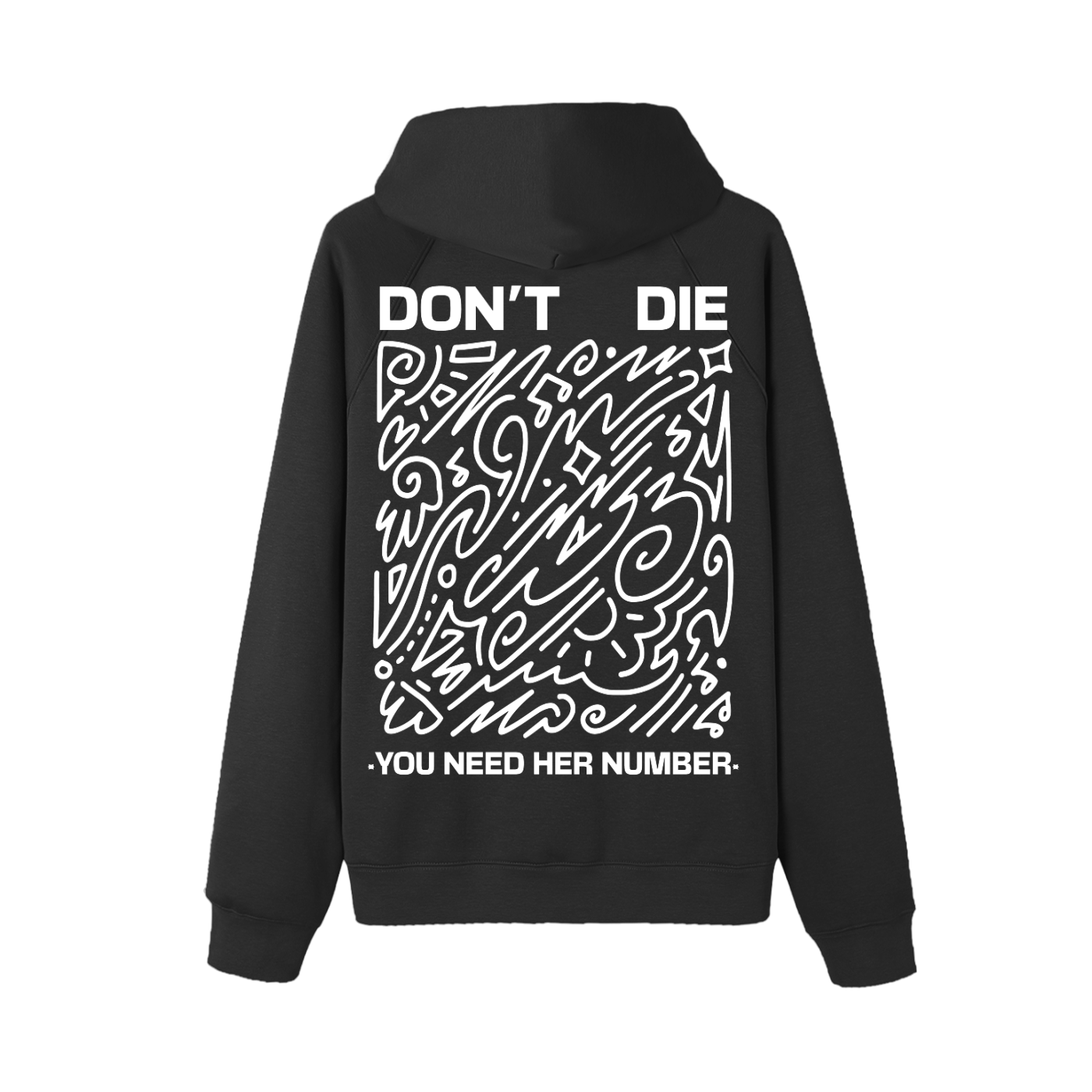 Essential Raglan Sleeve Fleece Hoodie