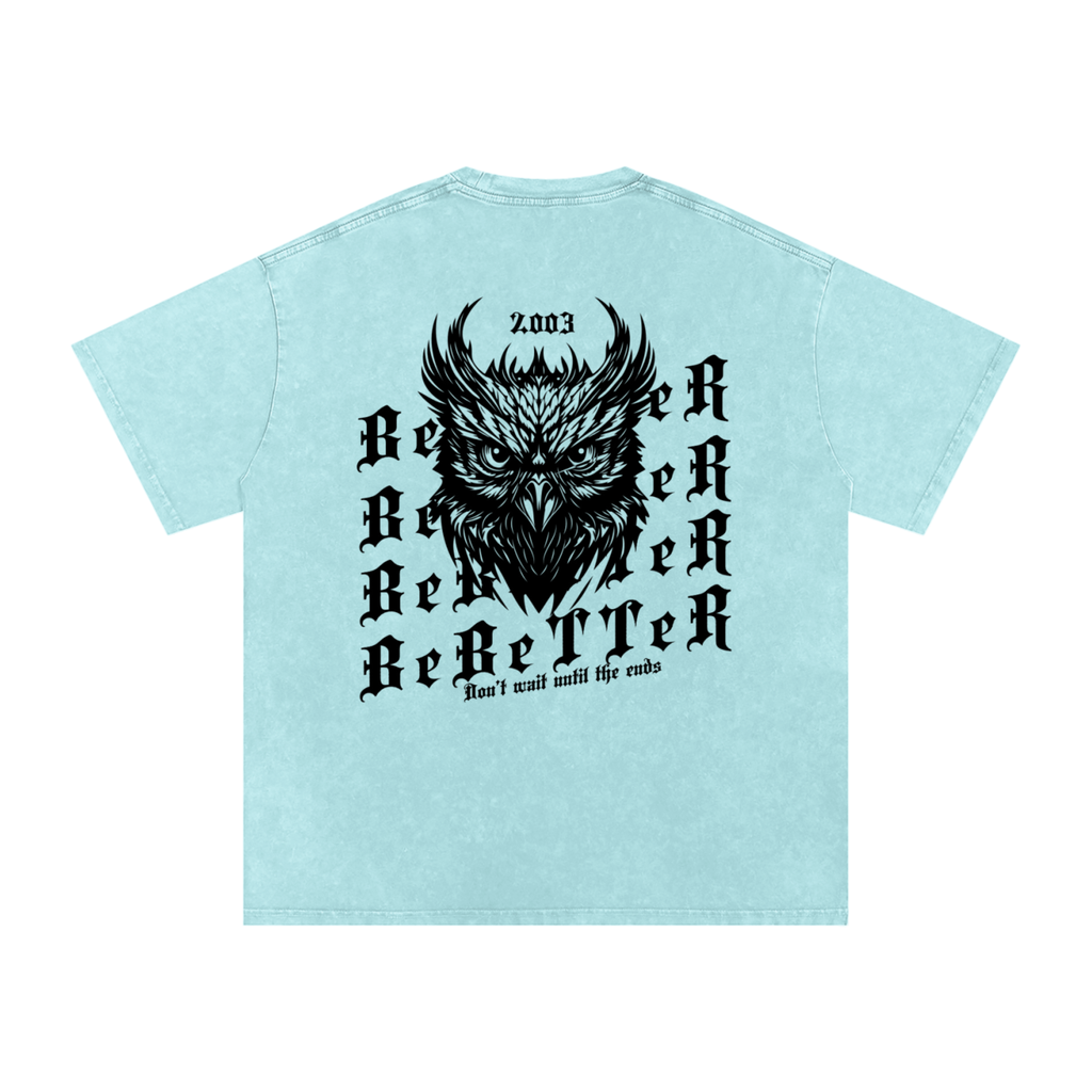 Acid Wash Oversize T-Shirt - 250 GSM