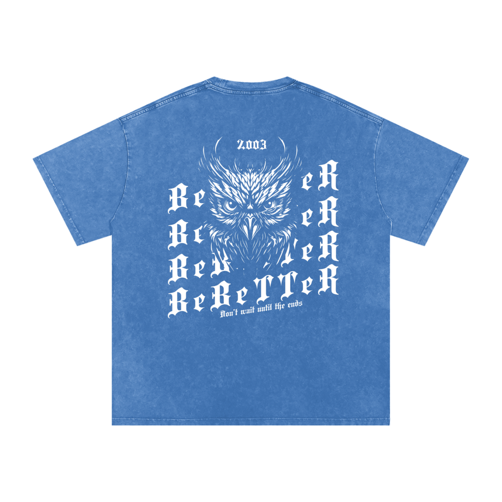 Acid Wash Oversize T-Shirt - 250 GSM